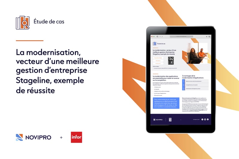 La modernisation, vecteur d'une meilleure gestion d'entreprise