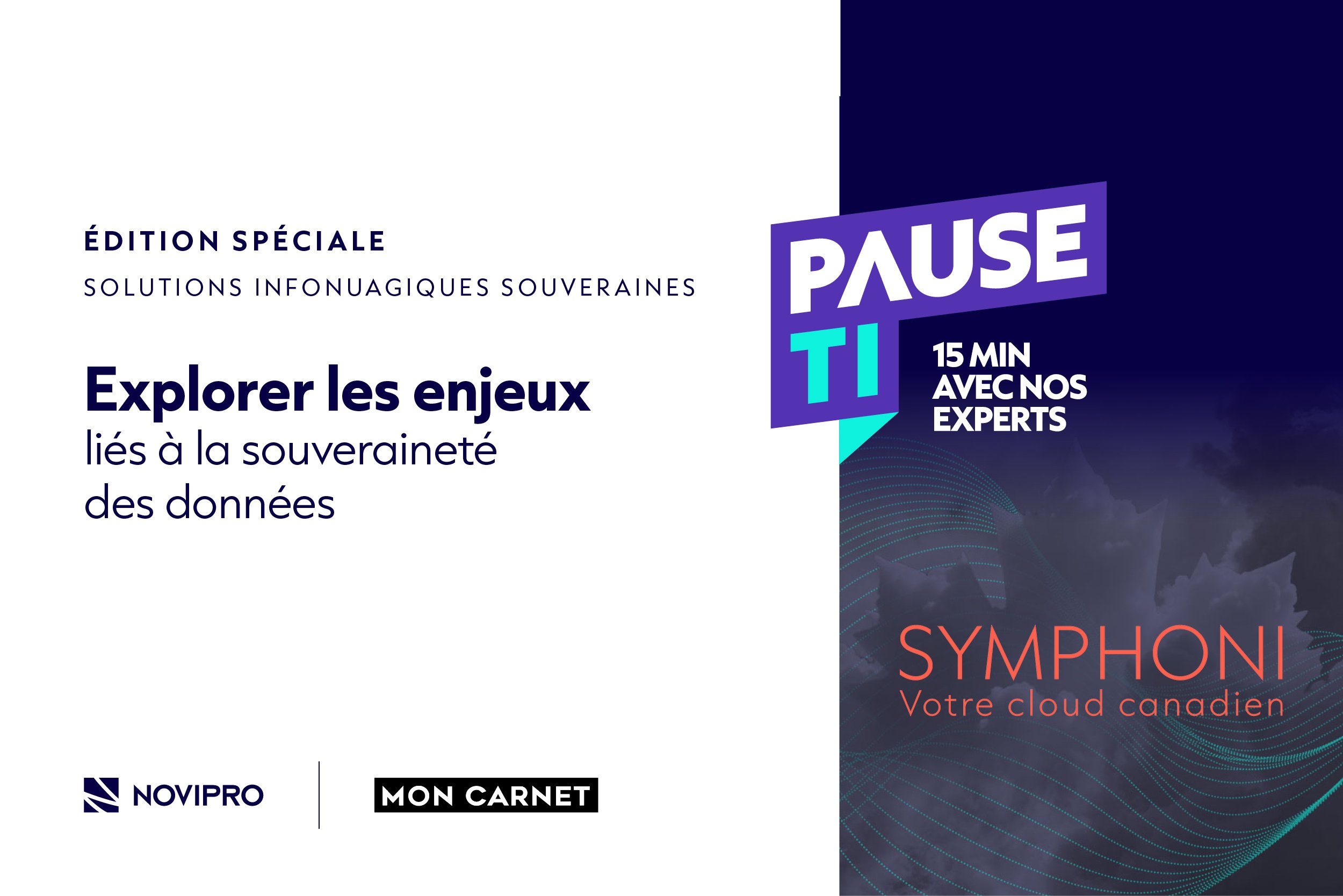 NOVIPRO - Pause TI : Explorer les enjeux liés à la souveraineté des données