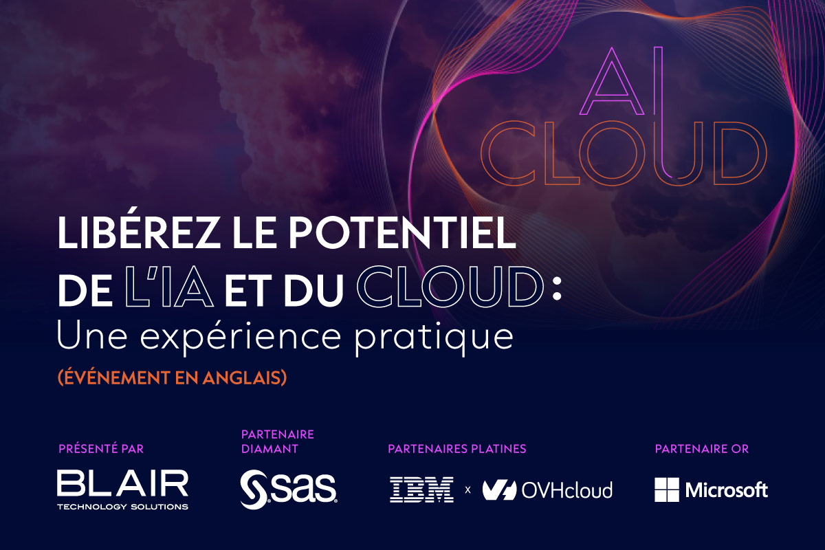 Événement Toronto – Libérer le potentiel de l’IA et du Cloud : Une expérience pratique 