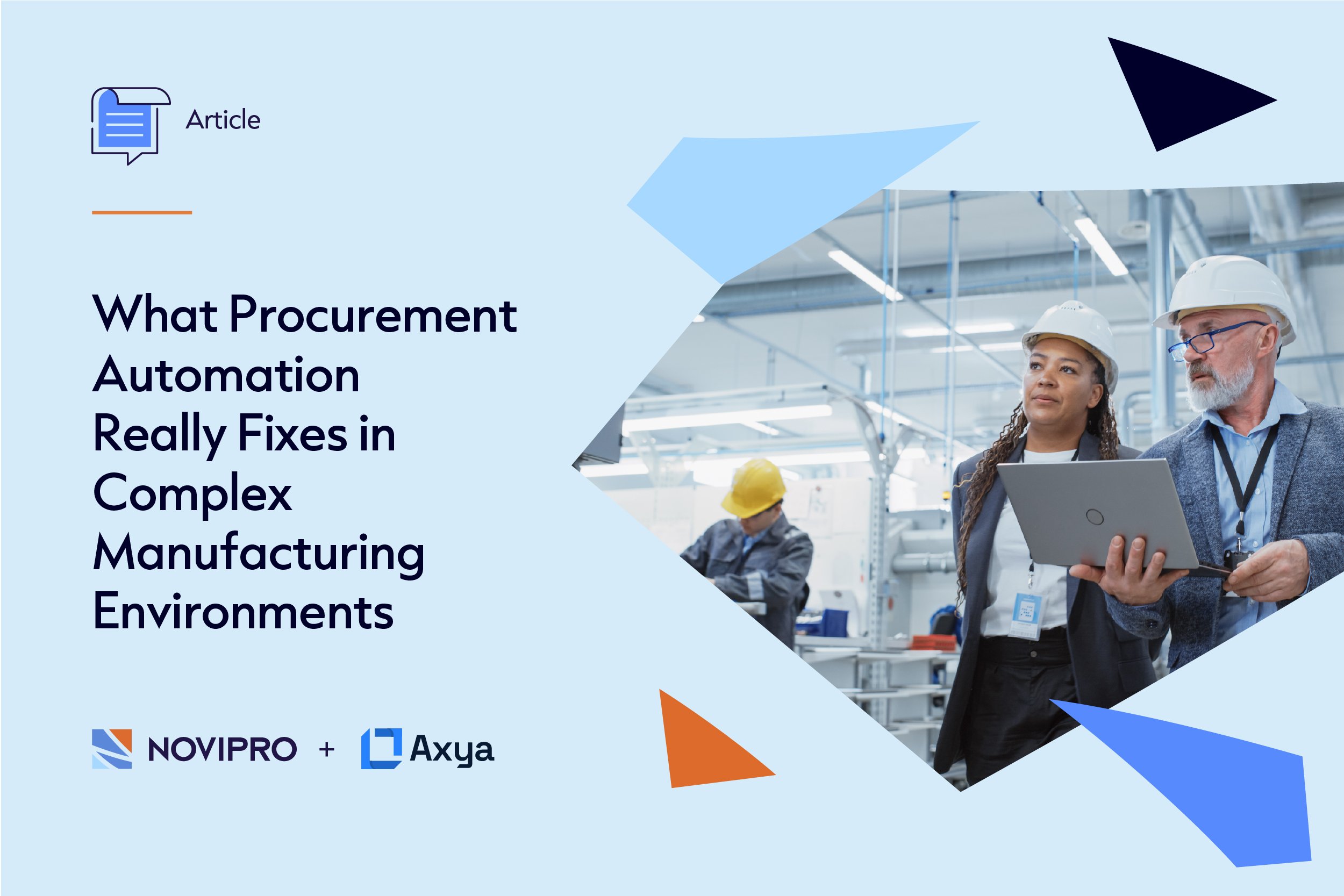 What Procurement Automation Really Fixes in Complex Manufacturing Environments