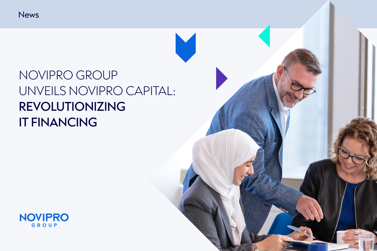 Introducing NOVIPRO Capital by NOVIPRO Group: a new financing solution designed to facilitate the acquisition of information technologies. NOVIPRO Capital offers flexible financing options tailored to business needs, enabling the acquisition of IT hardware, software and services without dipping into capital resources. Frédérique Boucher, Chief Financial Officer, underlines NOVIPRO's commitment to making advanced IT solutions accessible to all businesses, large and small.