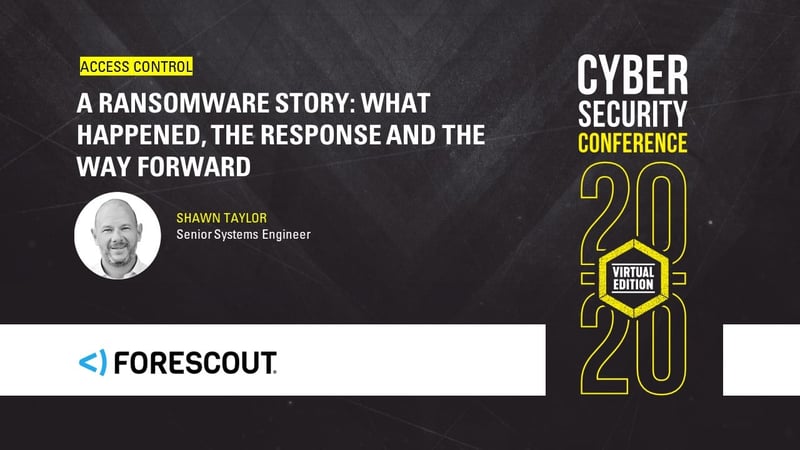Access control | A Ransomware Story: What happened, the response and the way forward