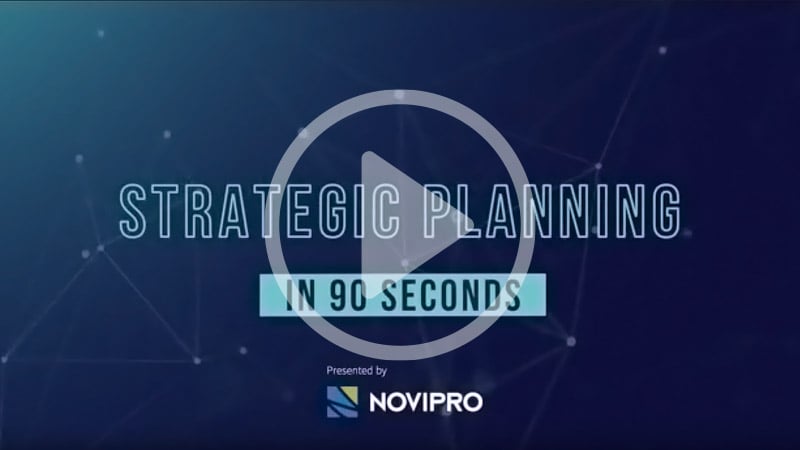 Strategic planning in 90 seconds