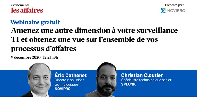 Webinaire | Amenez une autre dimension à votre surveillance TI