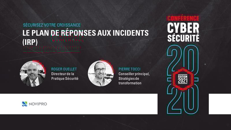 Le plan de réponses aux incidents (IRP)