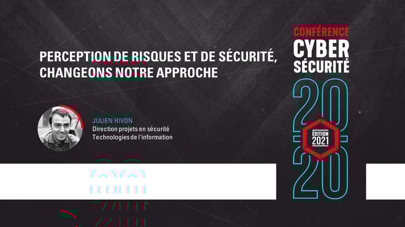 Perception de risques et de sécurité, changeons notre approche