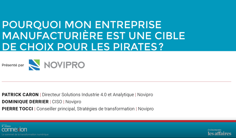 Pourquoi mon entreprise manufacturière est une cible de choix pour les pirates ?