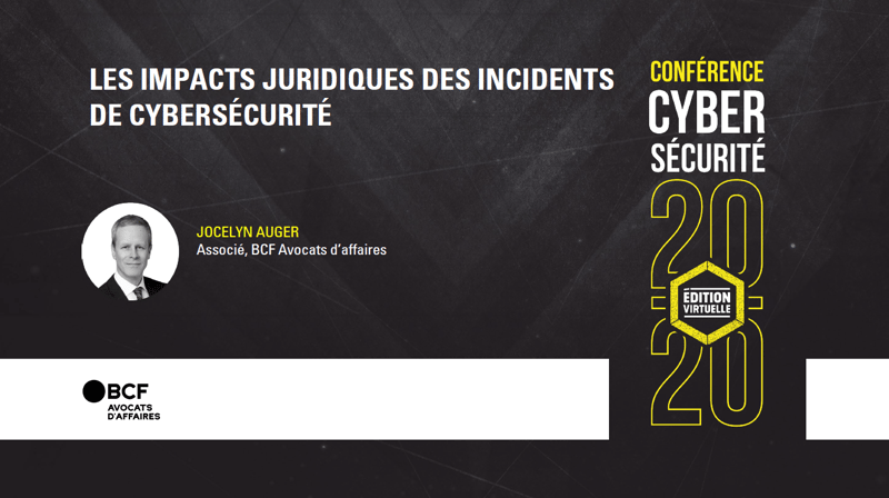 Les impacts juridiques des incidents de cybersécurité
