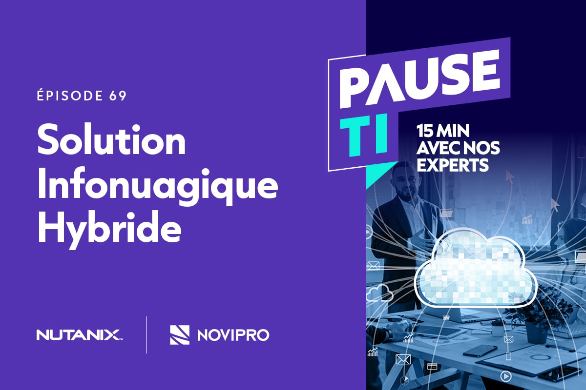 Pause TI - NOVIPRO sur la solution infonuagique de NOVIPRO