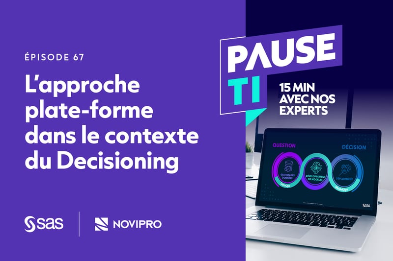 Pause TI - L'approche plate-forme dans le contexte du Decisioning