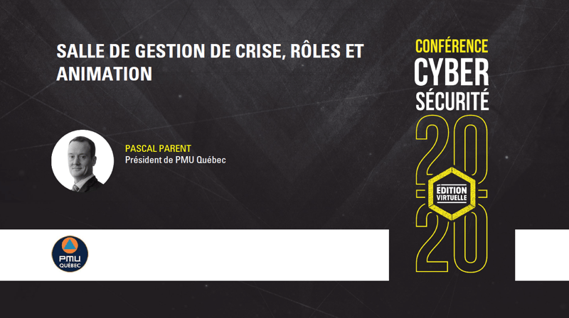 Salle de gestion de crise, rôles et animation