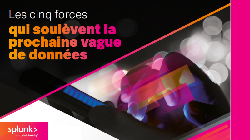Les cinq forces qui soulèvent la prochaine vague de données