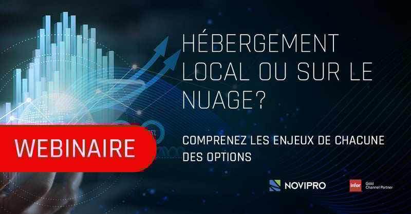 Webinaire | ERP : Choisir entre l'hébergement local ou infonuagique