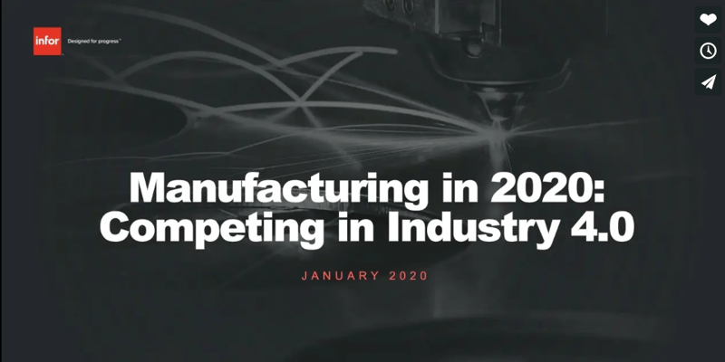 Quel avenir pour le secteur manufacturier en 2020? Amorcez l'année avec une vision 20/20 de la situation