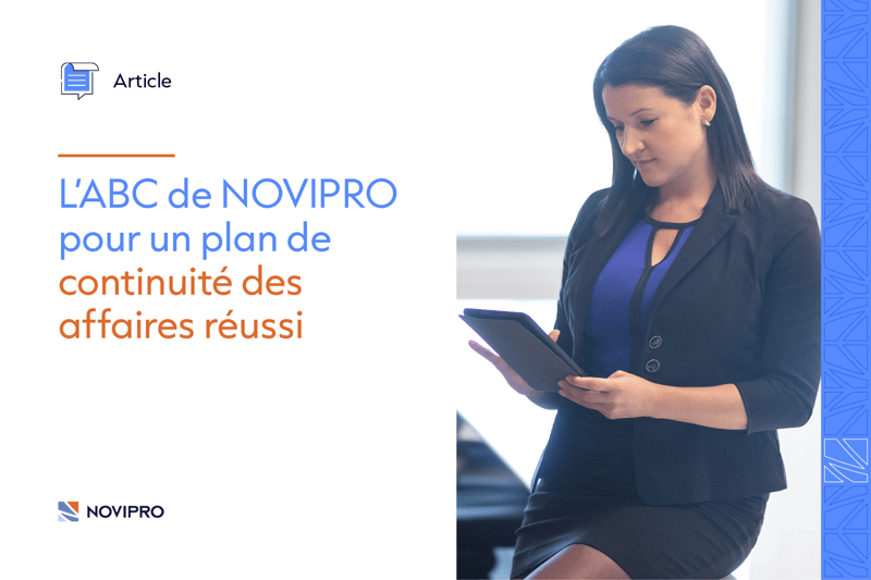 Ces 3 étapes vous garantissent un excellent plan de continuité des affaires