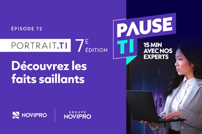 Pause TI - Portrait TI 2023 : Découvrez les faits saillants