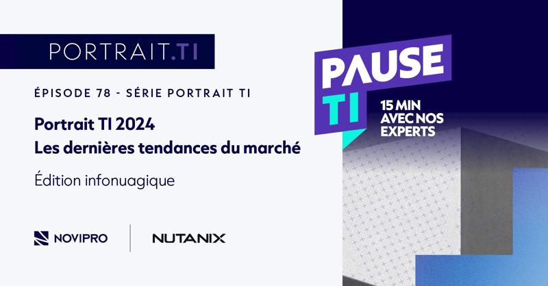 Pause TI - Portrait TI 2024 : Édition infonuagique