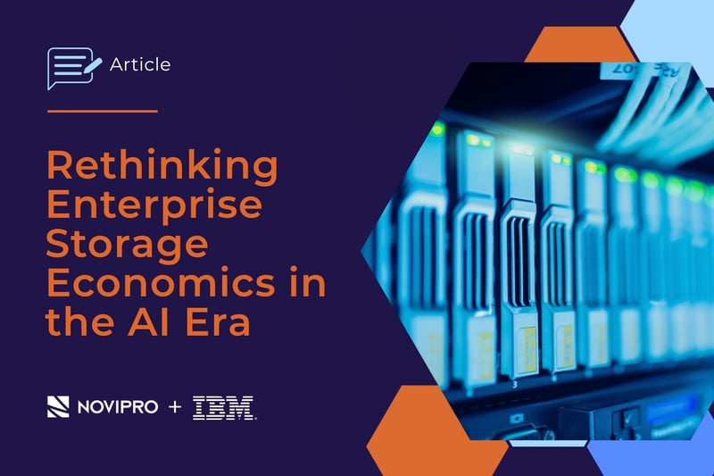 Rethinking Enterprise Storage Economics in the AI Era