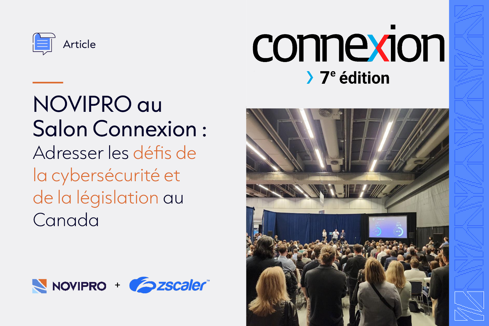 NOVIPRO au Salon Connexion : adresser les défis de la cybersécurité et de la législation au Canada