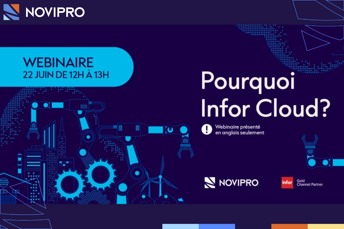 NOVIPRO vous explique pourquoi vous devez opter pour la solution Infor Cloud