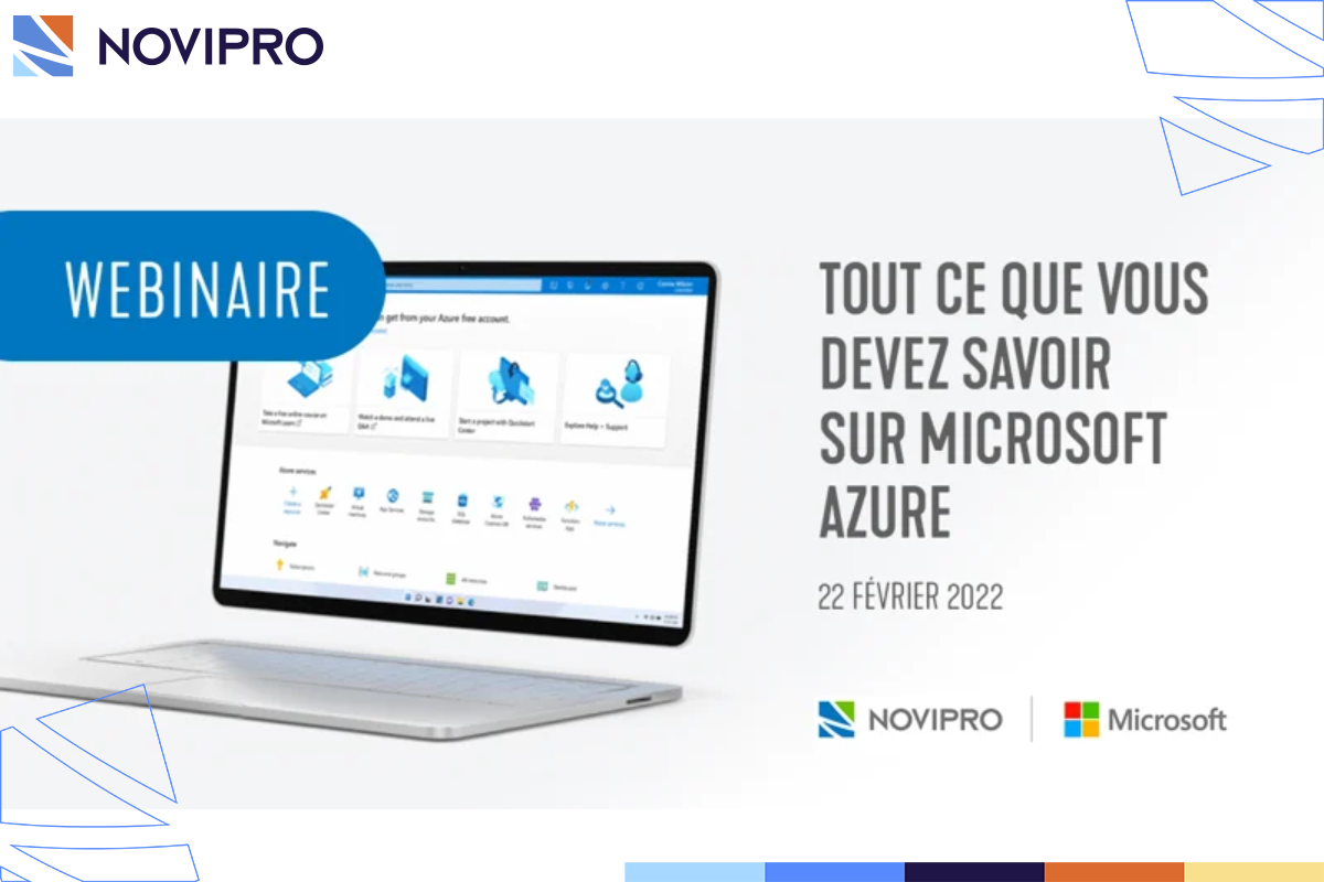 Webinaire sur Tout ce que vous devez savoir sur Microsoft Azure présenté par NOVIPRO et abordant la responsabilité partagée entre le fournisseur de services infonuagiques et l'entreprise cliente