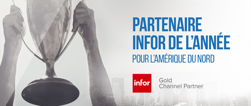 Infor : NOVIPRO obtient le prix du partenaire de l'année pour l'Amérique du nord