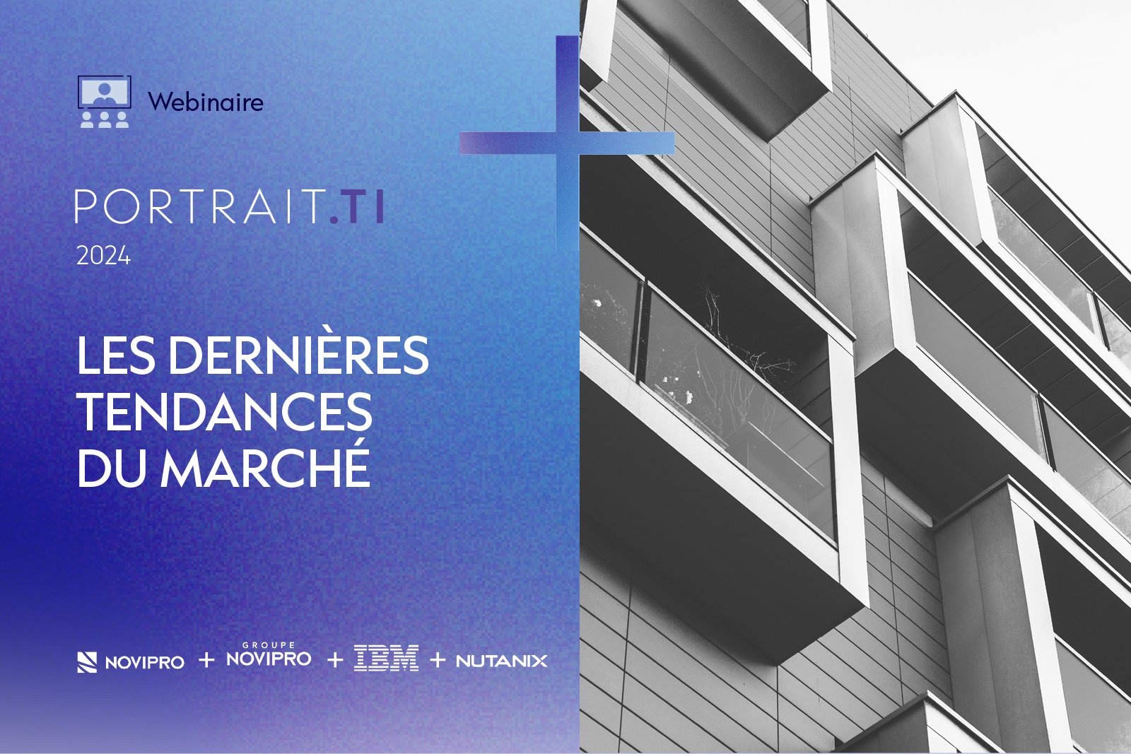Portrait TI 2024 - webinaire de présentation par les spécialistes de NOVIPRO
